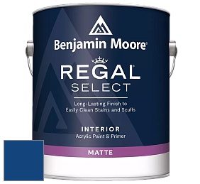 Benjamin Moore 548 IRegal Select Interior Paint - Matte краска цвет RAL 5010 
