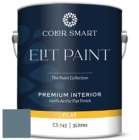 COLOR SMART CS 745 ELIT PAINT глубокоматовая моющаяся краска цвет 1645 Thousand Oceans
