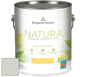 Benjamin Moore 512 Natura Interior Flat Finish матовая краска цвет OC-52 Gray Owl