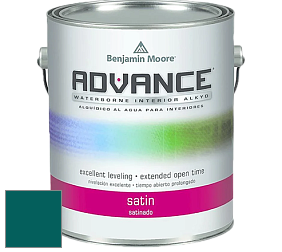 Benjamin Moore 792 Advance Interior Paint-Satin эмаль цвет NCS S 5540-B40G 