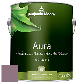 Benjamin Moore Aura 528 Waterborne Interior Semi-gloss Finish краска цвет AF-625 