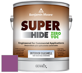 Benjamin Moore 357 Super Hide Zero Voc Interior Eggshell краска цвет 2074-30 Twilight Magenta