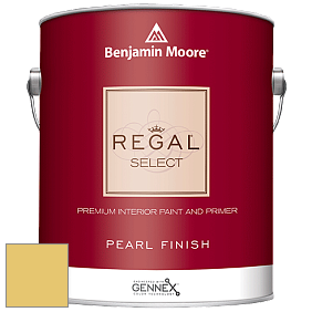 Benjamin Moore 550 Regal Select Waterborne Interior Pearl Finish краска цвет 370 Yellow Tone