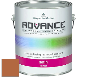 Benjamin Moore 792 Advance Interior Paint-Satin эмаль цвет 2166-20 Caramel Latte