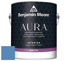 Benjamin Moore Aura 522 Interior Paint - Matte краска цвет 818 Watertown