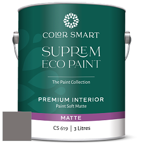 COLOR SMART CS 619 SUPREM ECO PAINT матовая краска цвет 1462 Gray Mountain