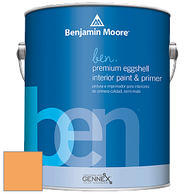 Benjamin Moore Ben W626 Premium Interior Latex Eggshell краска цвет 146 Golden Archway