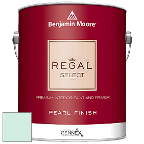Benjamin Moore 550 Regal Select Waterborne Interior Pearl Finish краска цвет 652 Caribbean Breeze