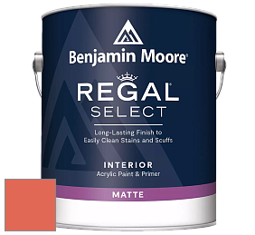 Benjamin Moore 548 IRegal Select Interior Paint - Matte краска цвет 2013-30 Jeweled Peach