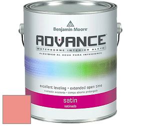 Benjamin Moore 792 Advance Interior Paint-Satin эмаль цвет 2012-40 Summer Sun Pink