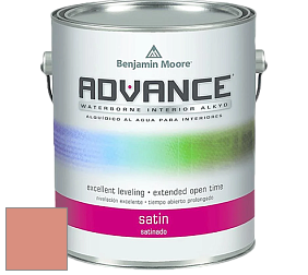 Benjamin Moore 792 Advance Interior Paint-Satin эмаль цвет 032 Coral Rock