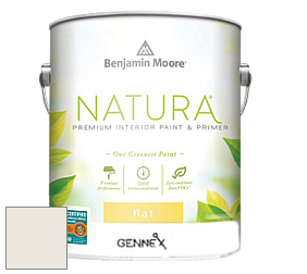 Benjamin Moore 514 Natura Interior Semi-Gloss Finish краска цвет 968 Dune White