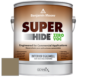 Benjamin Moore 357 Super Hide Zero Voc Interior Eggshell краска цвет 1519 Smoke Bush