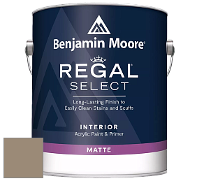 Benjamin Moore 548 IRegal Select Interior Paint - Matte краска цвет 986 Smoky Ash