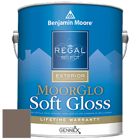 Benjamin Moore W096 Regal Select Exterior Paint-Moor GloSoft Gloss Finish краска цвет 994 Fallen Timber