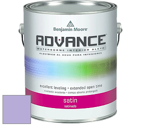Benjamin Moore 792 Advance Interior Paint-Satin эмаль цвет 2071-50 Amethyst Cream