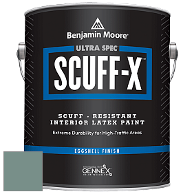 Benjamin Moore 485 Ultra Spec SCUFF-X Interior Eggshell Finish краска цвет 691 Dartsmouth Green
