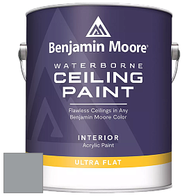 Benjamin Moore 508 Waterborne Ceiling Paint краска для потолков цвет 1614 Delray Gray