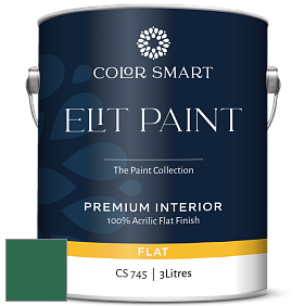 COLOR SMART CS 745 ELIT PAINT глубокоматовая моющаяся краска цвет 2042-10 True Green