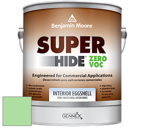 Benjamin Moore 357 Super Hide Zero Voc Interior Eggshell краска цвет NCS S 0540-G20Y 