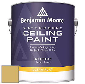 Benjamin Moore 508 Waterborne Ceiling Paint краска для потолков цвет 377 Mustard Field