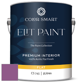 COLOR SMART CS 745 ELIT PAINT глубокоматовая моющаяся краска цвет NCS S 3050-R40B 