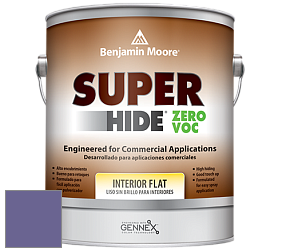 Benjamin Moore 355 Super Hide Zero Voc Interior Flat краска цвет 1399 Seduction