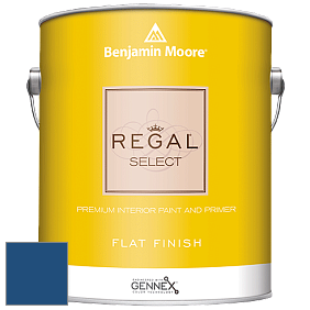 Benjamin Moore 547 Regal Select Waterborne Interior Flat Finish краска цвет NCS S 4550-R80B 