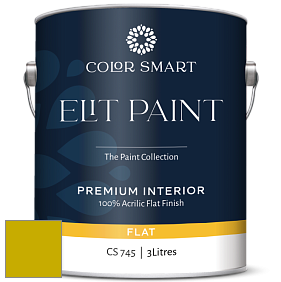 COLOR SMART CS 745 ELIT PAINT глубокоматовая моющаяся краска цвет 2024-10 Chartreuse