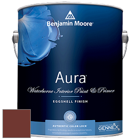 Benjamin Moore Aura 524 Waterborne Interior Eggshell Finish краска цвет RAL 3009 