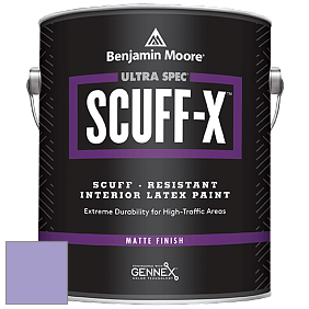 Benjamin Moore 484 Ultra Spec SCUFF-X Interior Matte Finish краска цвет 1397 Mighty Aphrodite