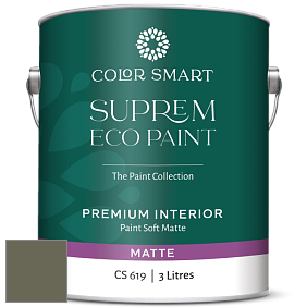 COLOR SMART CS 619 SUPREM ECO PAINT матовая краска цвет 476 Jade Romanesque