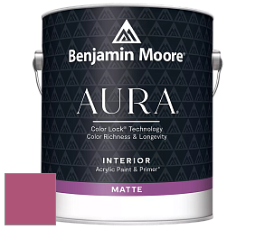 Benjamin Moore Aura 522 Interior Paint - Matte краска цвет 2078-30 Royal Fuchsia