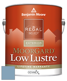 Benjamin Moore W103 Regal Select Exterior Paint-MoorGard Low Lustre Finish краска цвет 838 Denim Wash