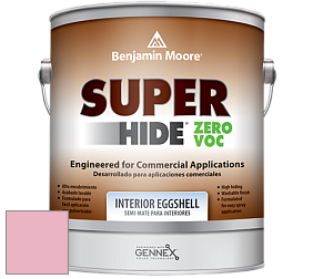 Benjamin Moore 357 Super Hide Zero Voc Interior Eggshell краска цвет 1339 Misted Rose