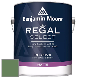Benjamin Moore 548 IRegal Select Interior Paint - Matte краска цвет RAL 6011 