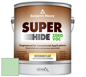 Benjamin Moore 355 Super Hide Zero Voc Interior Flat краска цвет 570 Grassy Meadows