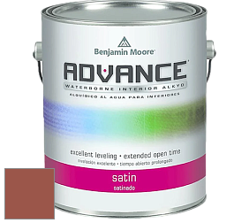 Benjamin Moore 792 Advance Interior Paint-Satin эмаль цвет 035 Baked Clay