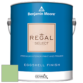 Benjamin Moore 549 Regal Select Waterborne Interior Eggshell Finish краска цвет 550 Paradise Hills Green