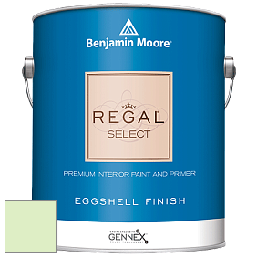 Benjamin Moore 549 Regal Select Waterborne Interior Eggshell Finish краска цвет 2030-60 Celery Ice
