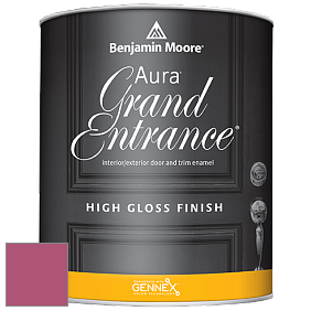 Benjamin Moore Aura 148 Grand Entrance High Gloss эмаль цвет 2078-30 Royal Fuchsia