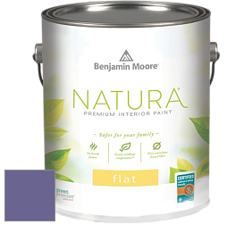 Benjamin Moore 512 Natura Interior Flat Finish матовая краска цвет 1399 Seduction