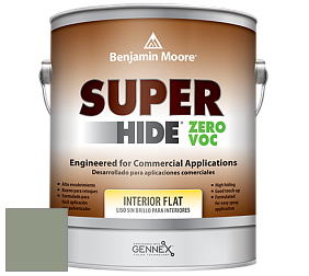 Benjamin Moore 355 Super Hide Zero Voc Interior Flat краска цвет 467 High Park
