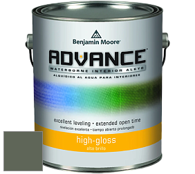 Benjamin Moore 794 Advance Interior Paint-High Gloss глянцевая алкидная эмаль цвет AF-480 