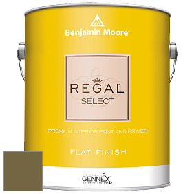 Benjamin Moore 547 Regal Select Waterborne Interior Flat Finish краска цвет RAL 7008 