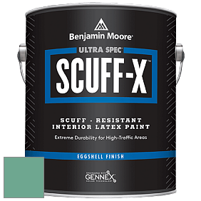 Benjamin Moore 485 Ultra Spec SCUFF-X Interior Eggshell Finish краска цвет 600 Medici Malachite