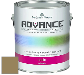 Benjamin Moore 792 Advance Interior Paint-Satin эмаль цвет 525 Savannah Shade