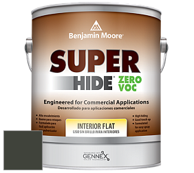 Benjamin Moore 355 Super Hide Zero Voc Interior Flat краска цвет RAL 6006 