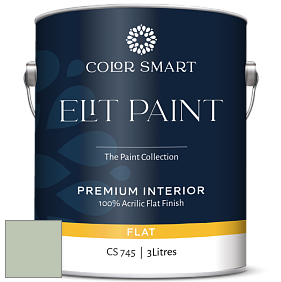 COLOR SMART CS 745 ELIT PAINT глубокоматовая моющаяся краска цвет 443 Desert Green
