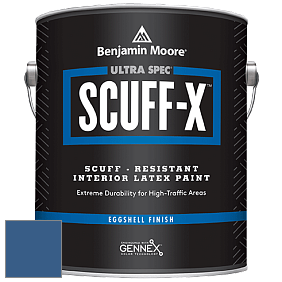 Benjamin Moore 485 Ultra Spec SCUFF-X Interior Eggshell Finish краска цвет 812 Blueberry Hill